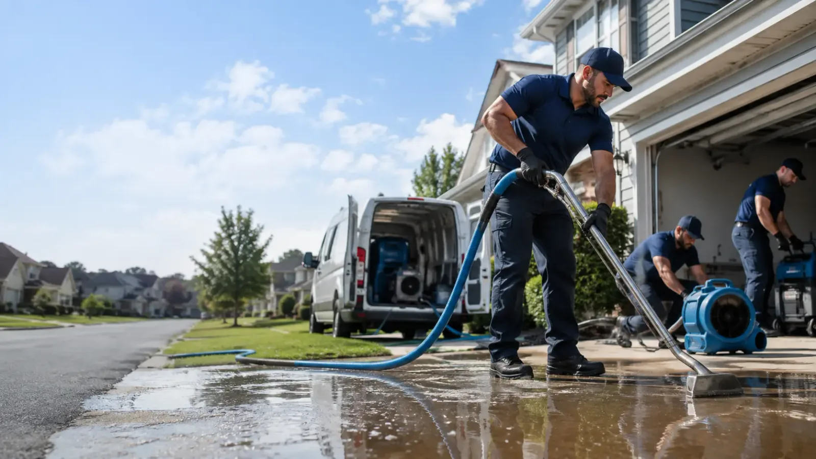 Flood Damage Restoration in Keyesport, IL
